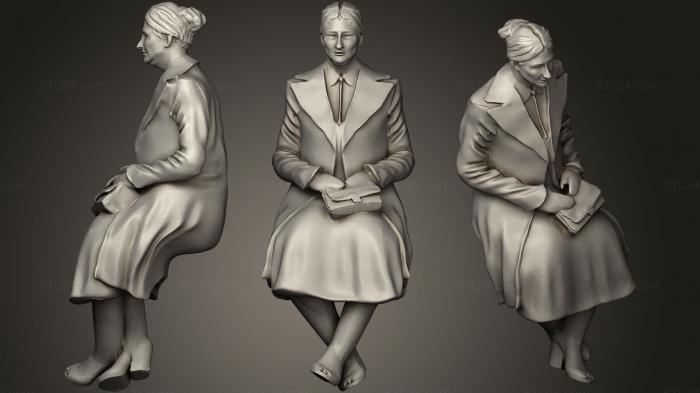 Figurines of people (People64, STKH_0171) 3D models for cnc